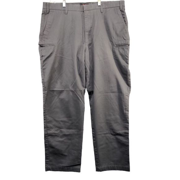Coca-Cola Bottling Co. Consolidated Men's Chino Pants Gray 40x32 Actual 40x30 - Picture 1 of 11